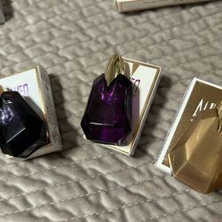 fragances Valentino, Marc Jacob’s, Alien Mugler