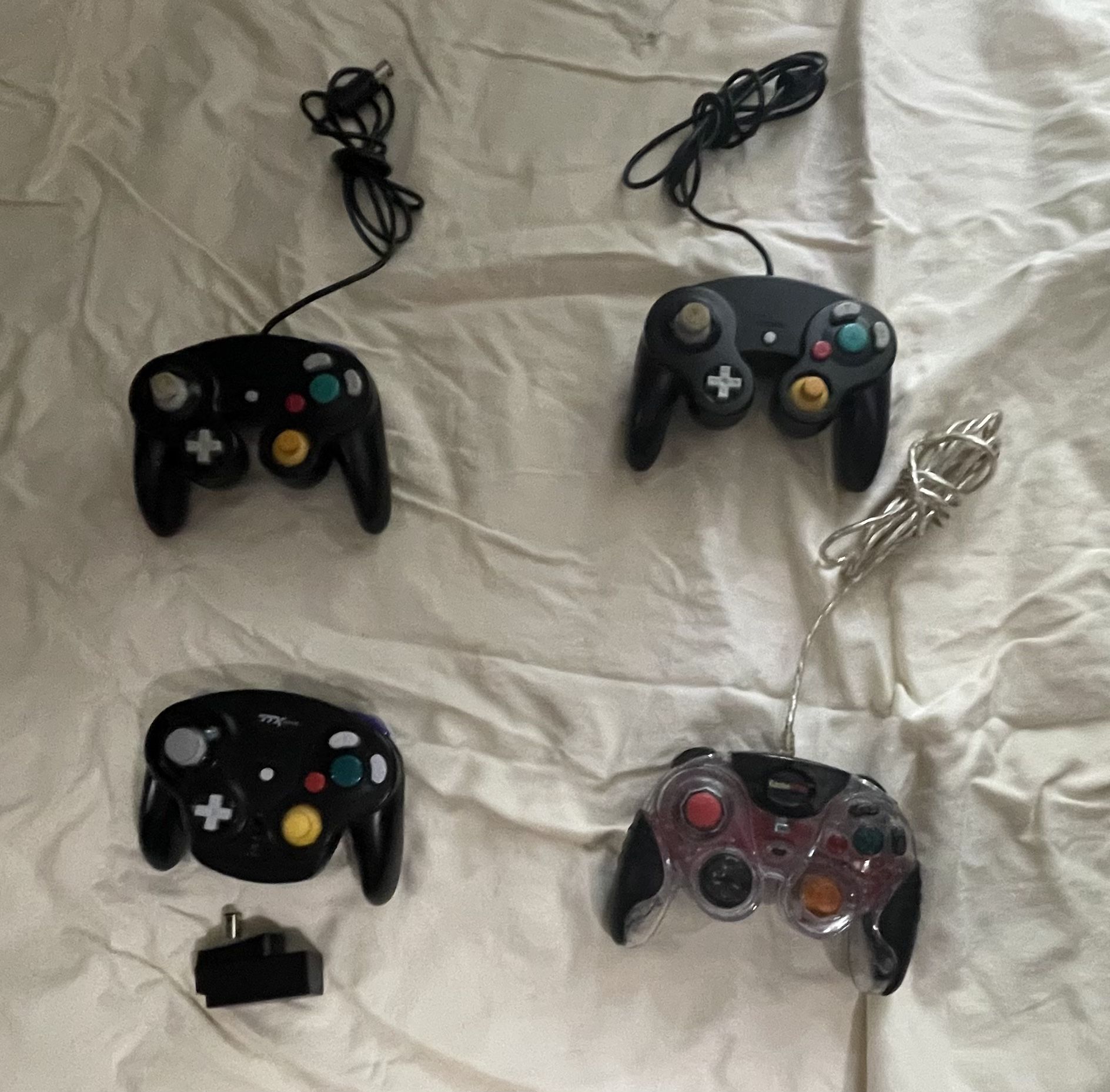 Nintendo Gamecube / Wii Controllers (For Parts)