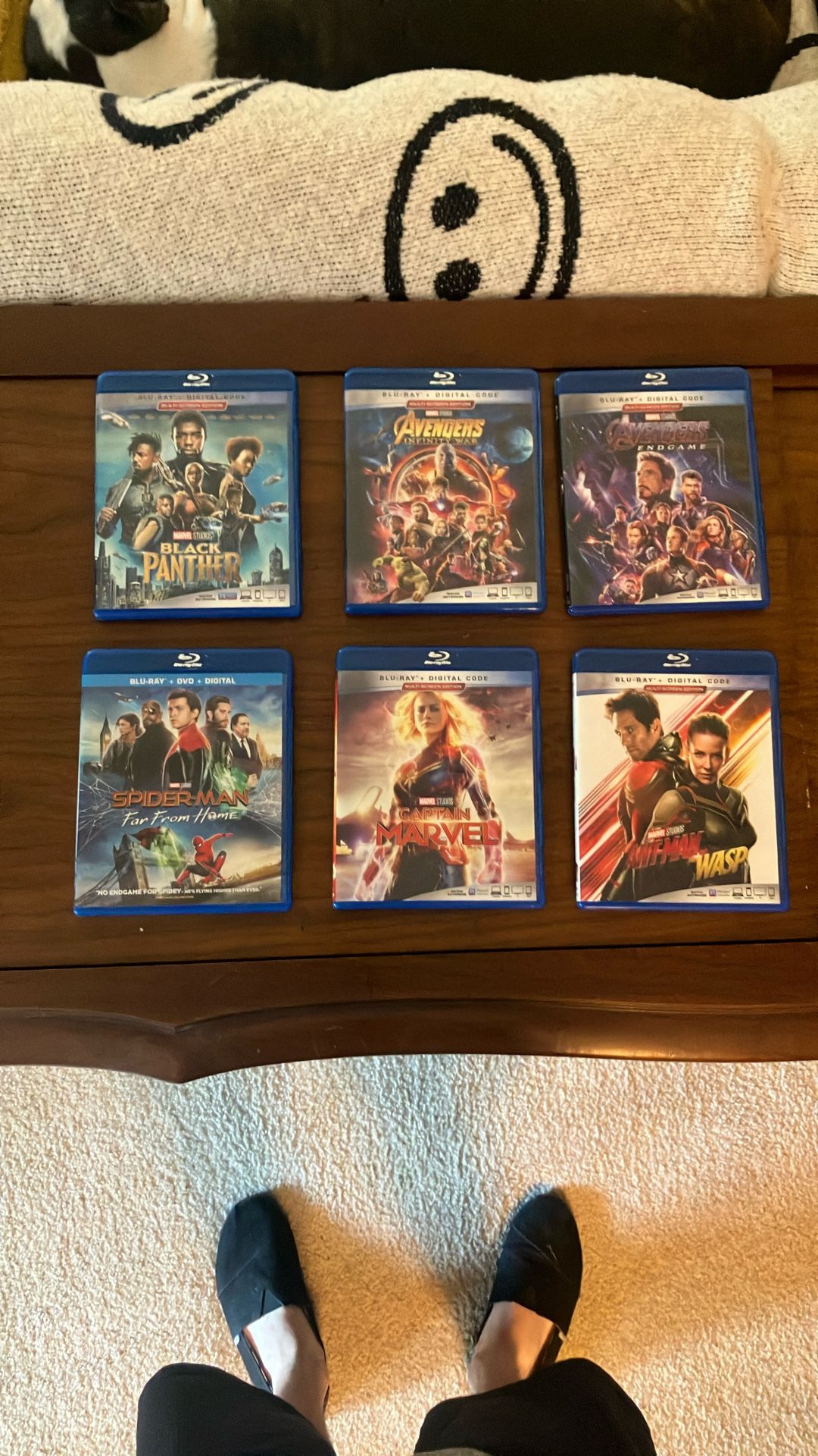 6 MARVEL movies 10 Dollaz Each