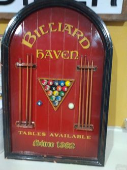 Billard Table Wall Picture