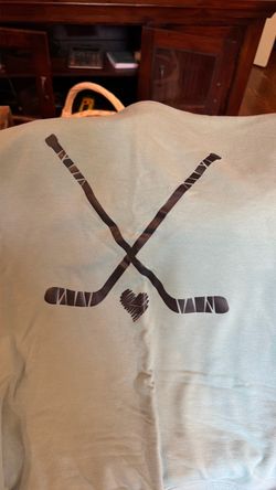 Hockey Sticks Sweatshirt with Heart