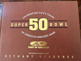 Super Bowl 50 book. Like new