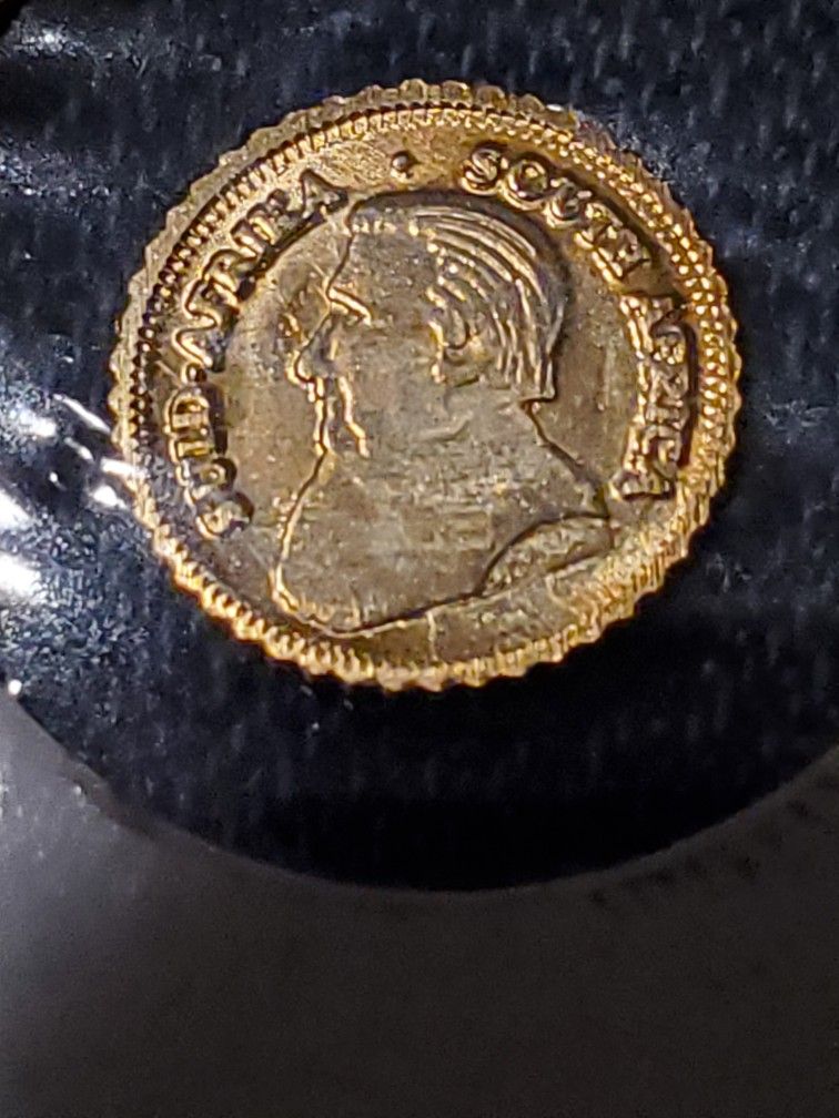 Tiny Fine Brass Coin *Not Gold*
