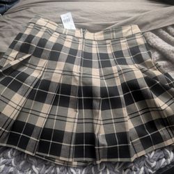 Plaid Skirt