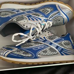 blue and silver bottegas