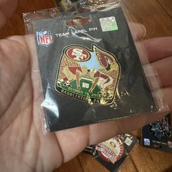 49ers Game Day Pin 2013 Season 