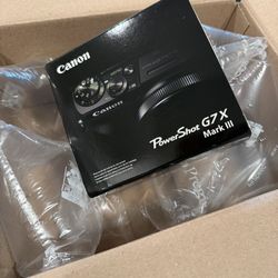 Brand New Canon PowerShot G7 X Mark III