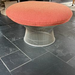 Platner ottoman