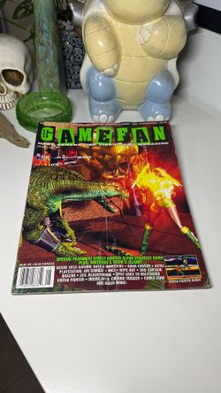 Vintage August 1995 Diehard GameFan Magazine Vol 3 Issue 8 Chrono Trigger Earthbound