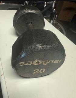20 lbs dumb bell