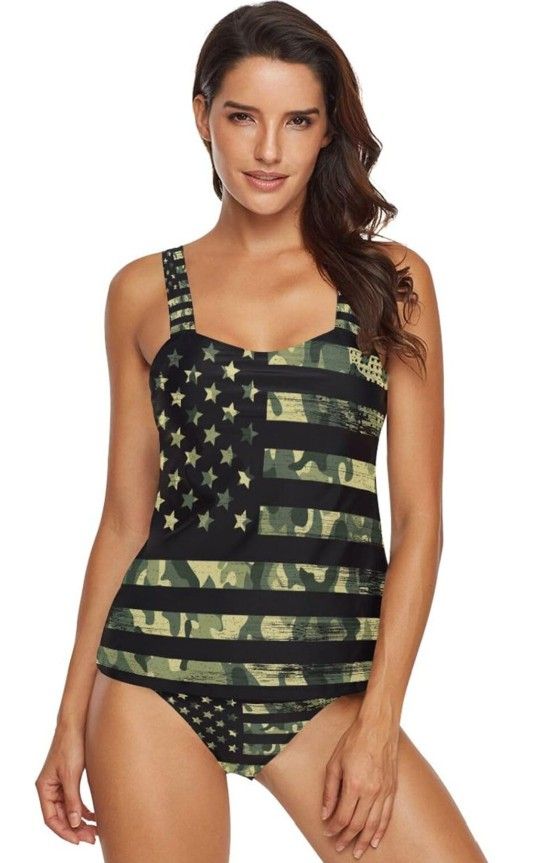 Camo Tankini