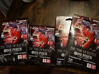 One Piece Time Of Battle Booster Packs Sleeves