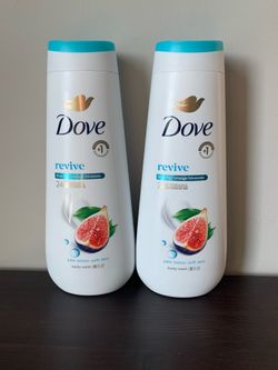 Dove Blue Fig & Orange Blossom Body Wash, Price for Both (multiple sets available)