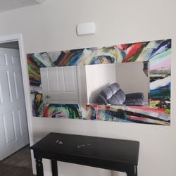 Rockstar Rectangular Mirror $200 If Picked Up 3/21