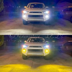 PSX26W 12278 LED Headlight Fog Lights/DRL Upgrade, 6000K Xenon White 12278C1 H28W PWY26W Xtreme Super Bright luces 