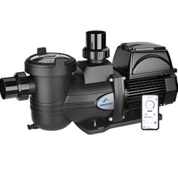 Brand New Smart Variable Speed Pool Pump 1.5HP 110-120V, Ultra Quiet, App Controlled