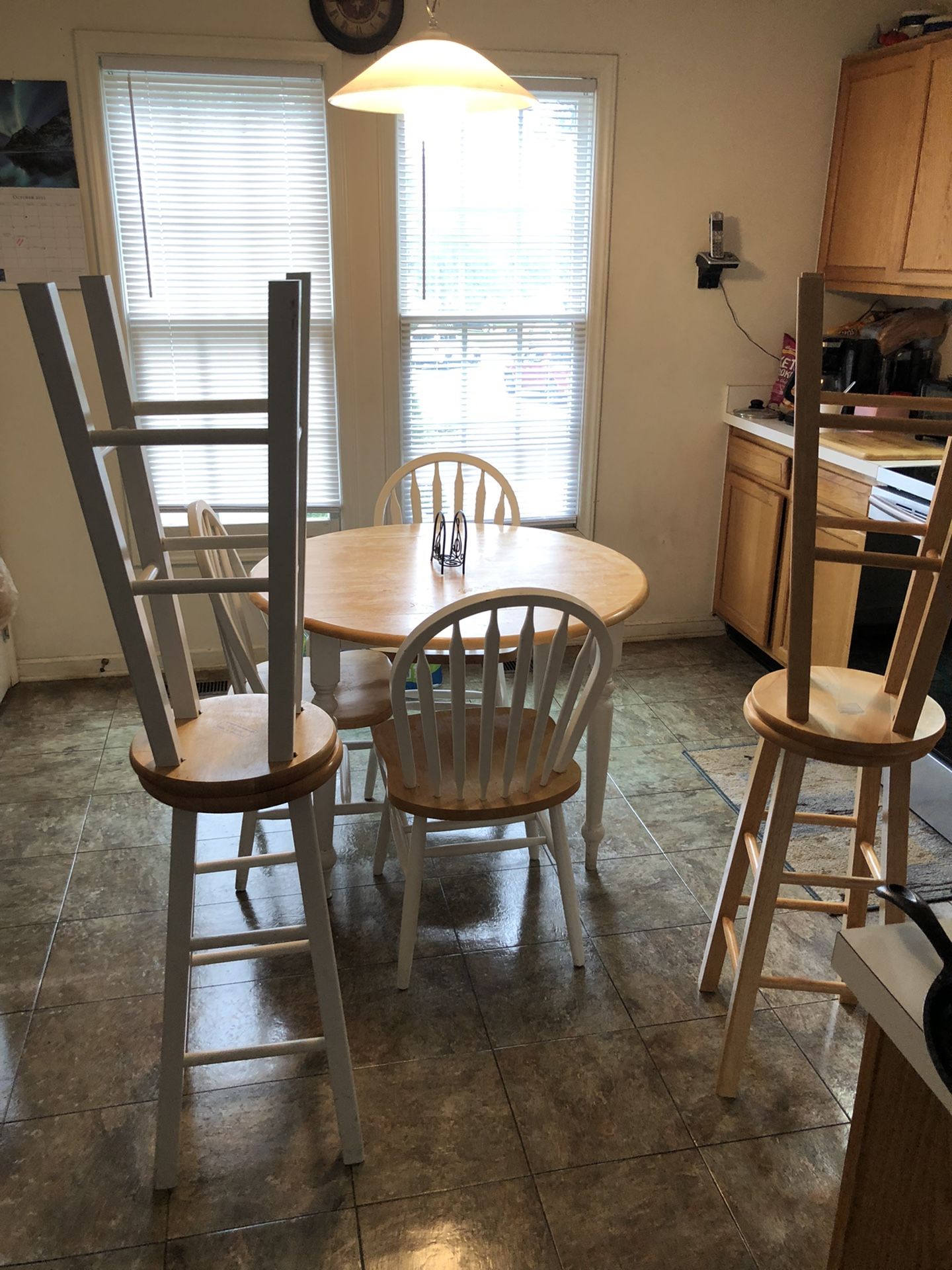36 Inch Dining Set And Bar Stools UPDATED