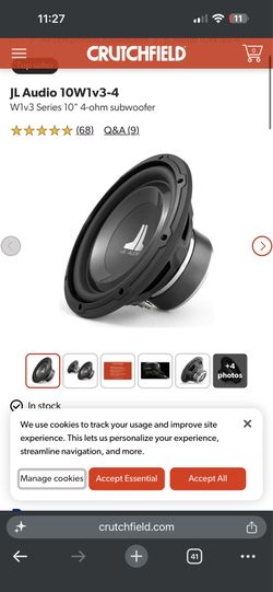 Subwoofers and amp