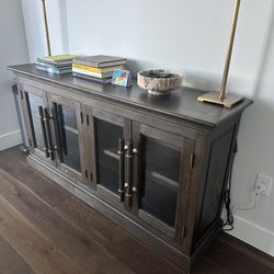 RH Brown Oak Console / Sideboard
