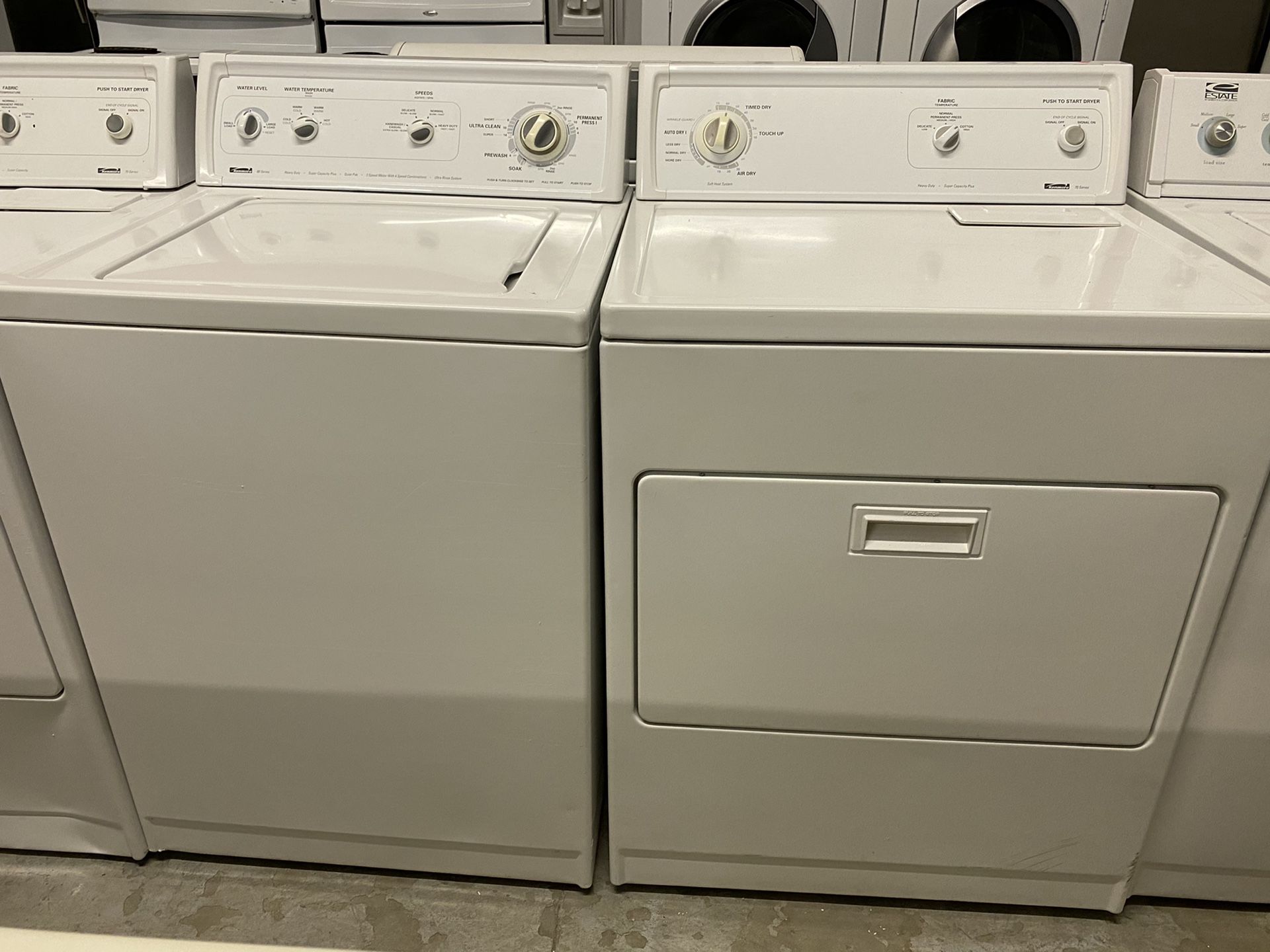 Kenmore washer & Dryer Matching Set