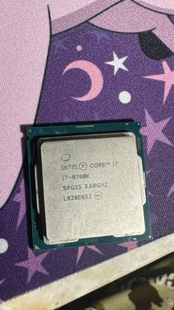 Intel i7- 9700k processing chip