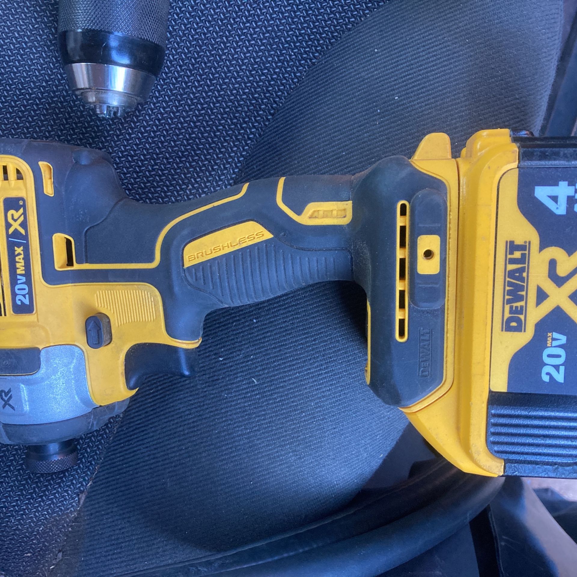 Dewalt 20V XR Drill and Impact & 4ah Battery for Sale in Laveen Village, AZ OfferUp