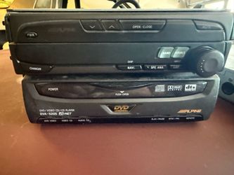 Alpine cva 1005 and dvd player