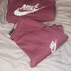 Nike Women sweatsuit pink size M