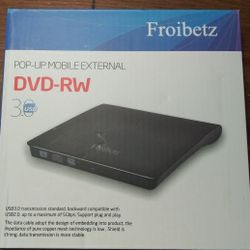 External DVD-RW harddrive