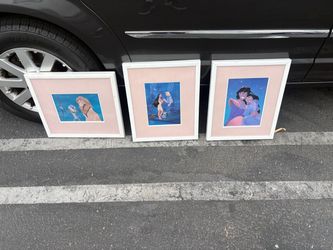 Set of 3 Framed Disney Prints