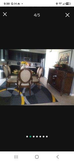 Mesa de comedor 6 sillas