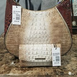 Brahmin Amira Pecan And Praline Color.