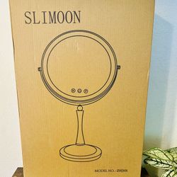 Gift 🎁 Large Lighted Makeup Mirror, 1X/10X Magnifying Mirror with Lights, Double Sided Vanity Mirror with Lights, 3 Color LEDNEW