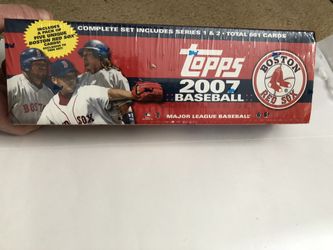 07 Boston Red Sox baseball cards