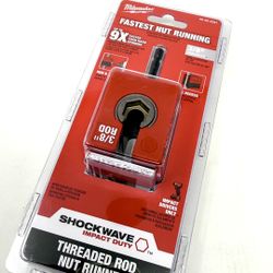 Milwaukee 48-32-2391 SHOCKWAVE Impact Duty 3/8" Threaded Rod Nut Runner 