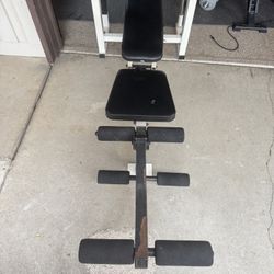 Weight Bench w/ Attachments