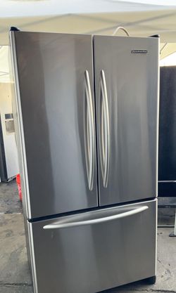 Kitchen Aid 3 Door Stainless Steel Refrigerator Fridge
