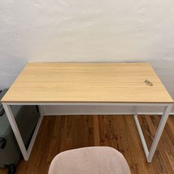 Oak office desk 