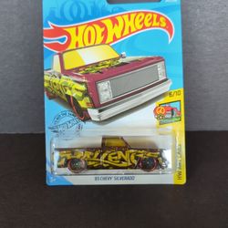 Hot Wheels Art Cars '83 Chevy Silverado 