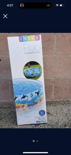 Intex Snapset8ft pool