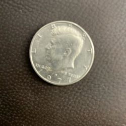 1977-D Kennedy Half Dollar Clad    / K1