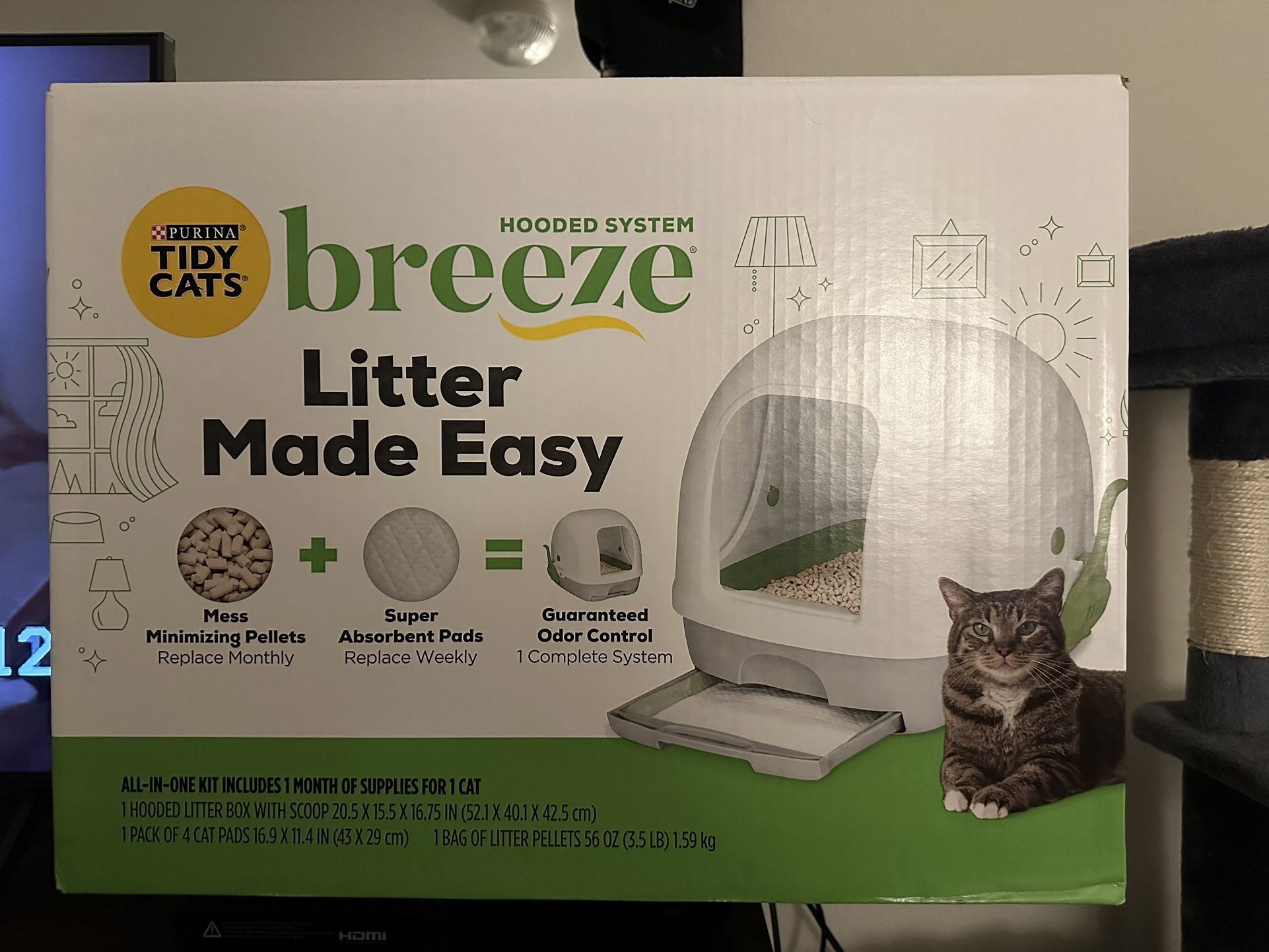Hooded Litter Box