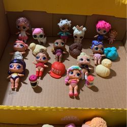 Mini lol Dolls Lot