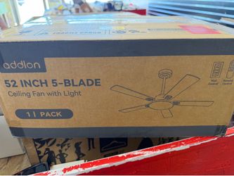 Ceiling fan with light