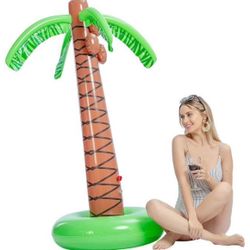 Inflatable sprinkler sprayer