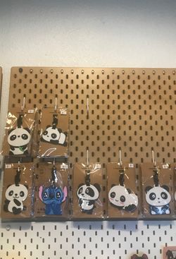 Panda Luggage Tags