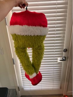 Grinch Christmas Door Hanger