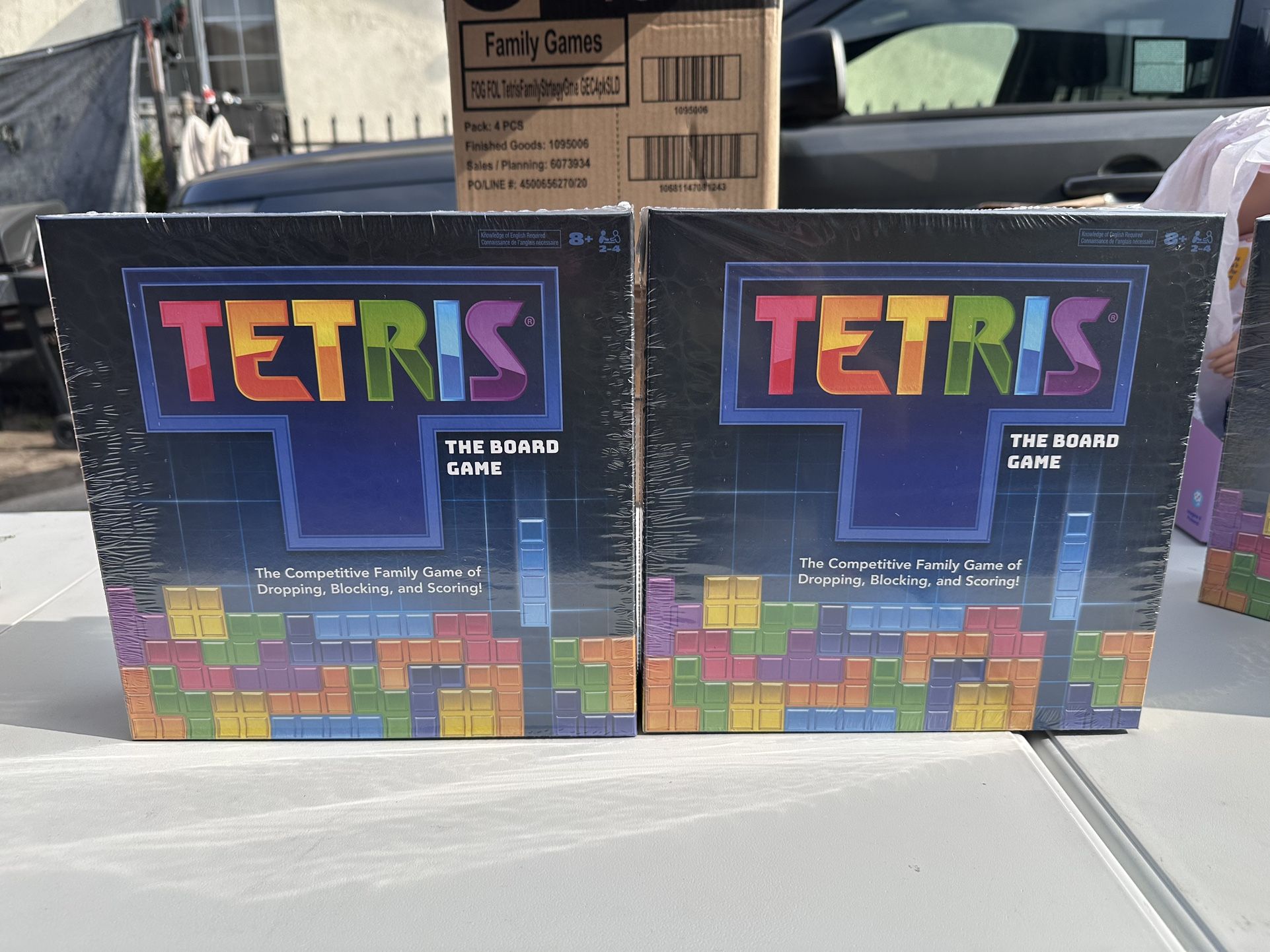 Spin Master Games Tetris: The Board Game Head-to-Head Puzzle Challenge Game
