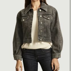 Ba&Sh Denim Jacket Size 1