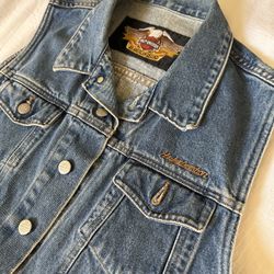 Harley Davidson Denim Vest